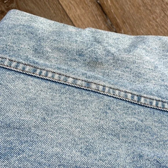 Vintage Harley Davidson Button Down Denim Jean Jacket Embroidered - Picture 12 of 12